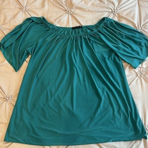Women's American City Wear Green Tunic Size XL - Picture 1 of 4